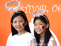 たまがわハロウィンフェスティバル’06／玉川高島屋でのフェイスペインティング