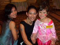 2007KPMG税理士法人X'mas PARTY/ホテルミラコスタ　でのフェイスペインティング