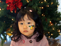 グランデュオ立川　クリスマスイベント2007フェイスペイント