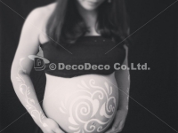 マタニティペイント（ベリーペイント）トライバルの画像