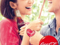 コカ・コーラ2013カレンダー　ボディペインティング