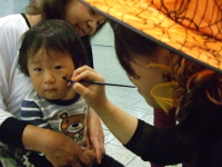 フェイスペイント、川崎、消費者教育推進フェスタ