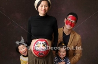 マタニティペイント「だるま」の画像