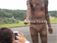 アンガールズ田中さんボディペインティングの画像