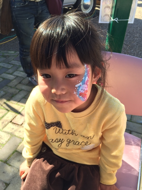 2016.3月ひらぱー　フェイスペインティング＋の画像