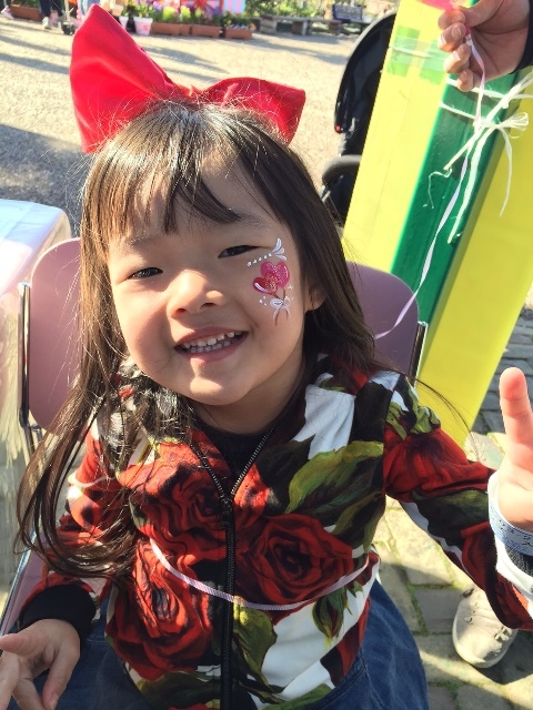 2016.3月ひらぱー　フェイスペインティング＋の画像