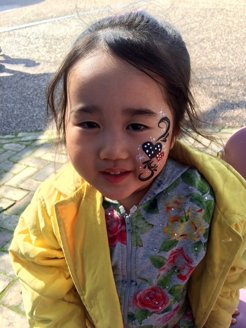 2016.3月ひらぱー　フェイスペインティング＋の画像