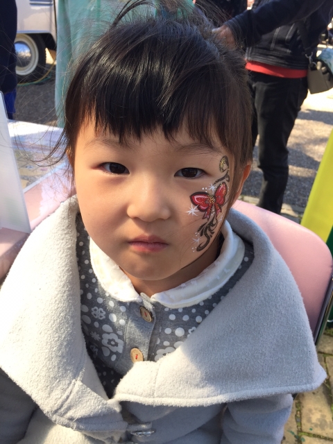 2016.3月ひらぱー　フェイスペインティング＋の画像