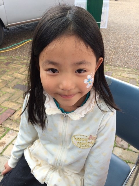 2016.3月ひらぱー　フェイスペインティング＋の画像