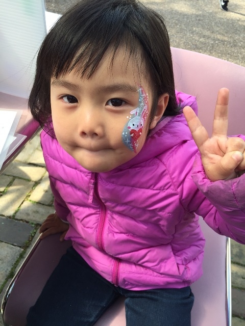 2016.3月ひらぱー　フェイスペインティング＋の画像