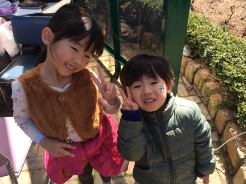 2016.3月ひらぱー　フェイスペインティング＋の画像