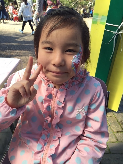 2016.3月ひらぱー　フェイスペインティング＋の画像