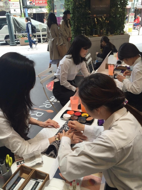 2016.4.23渋谷モディ/ヘアレシピ街頭プロモーションの画像