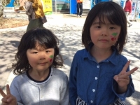 ときわ公園フェイスペインティングの画像