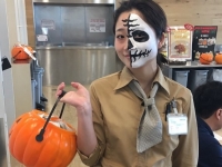 楽天「ハロウィンイベント」フェイスペインティングの画像