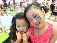 MONA新浦安フェイスペインティングの画像