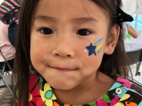 フェイスペインティング_星_イベントの画像
