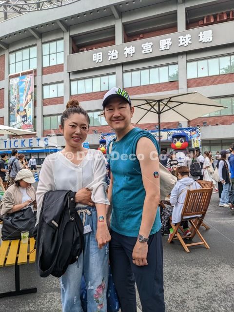 ボディペインティングの画像