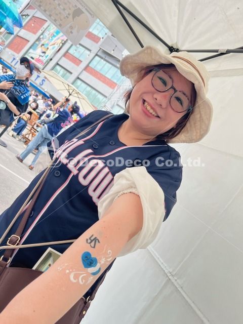 ボディペインティングの画像