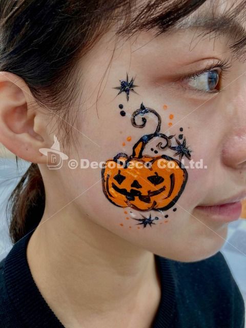 ハロウィン_フェイスペイントの画像