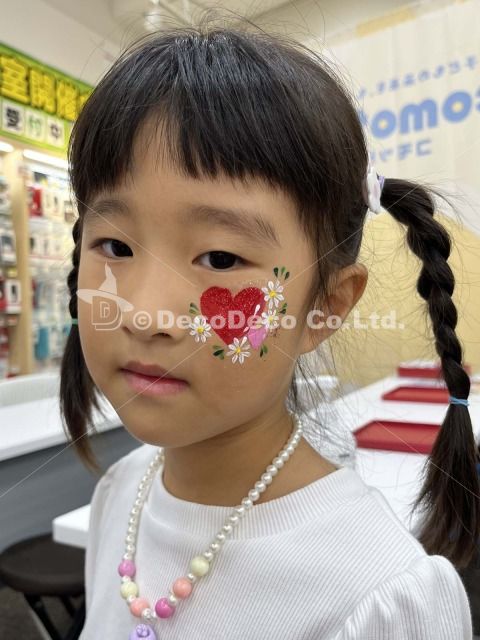 ハロウィン_フェイスペイントの画像