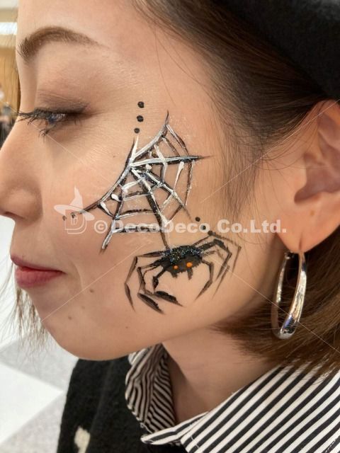 ハロウィン_フェイスペイントの画像